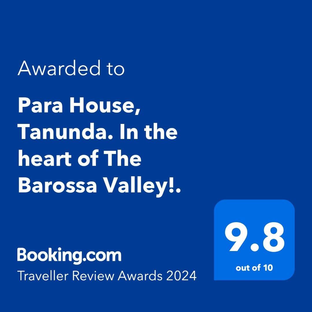 Para House, Tanunda. In The Heart Of The Barossa Valley!. Villa Esterno foto